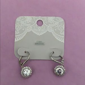 silver earrings